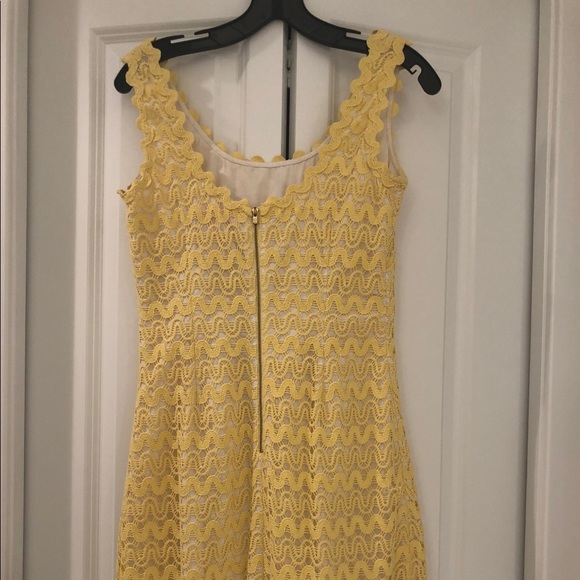 Yellow Lace Lilly Pulitzer Sundress - Picture 2 of 3